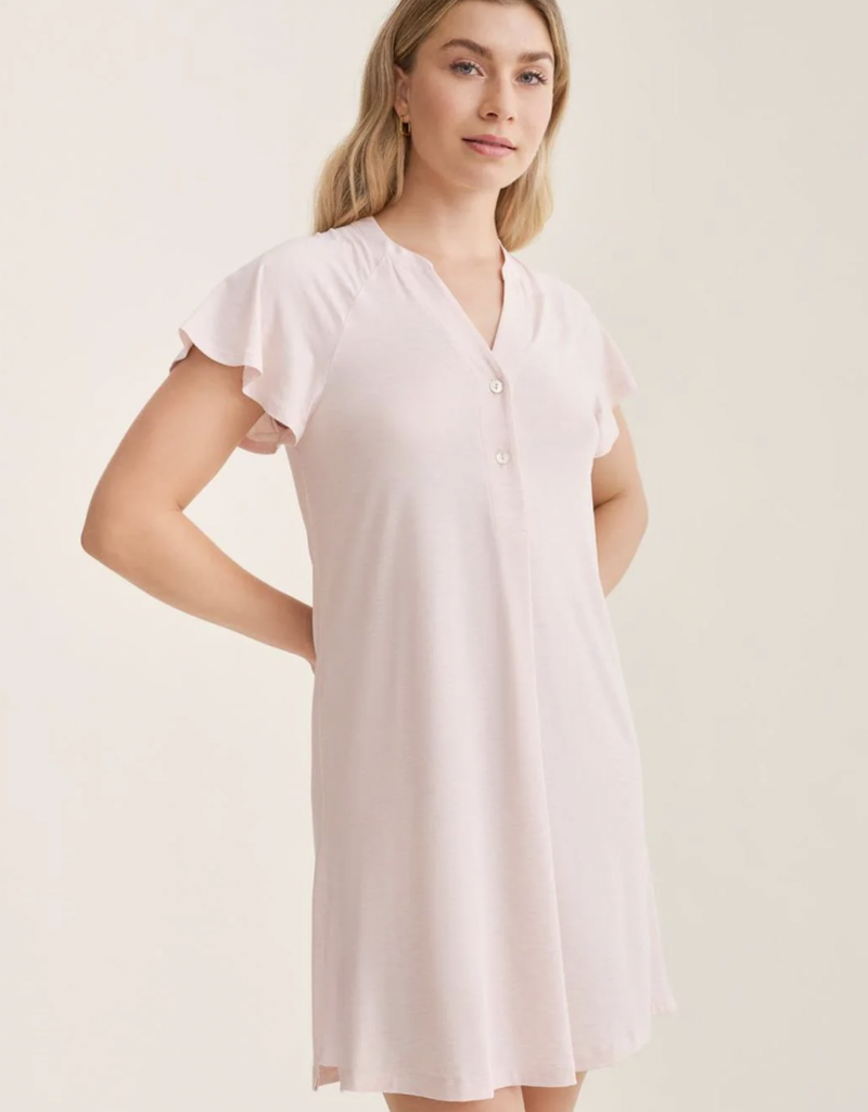 Fleur't Fluttered Sleeve Night Dress