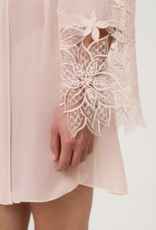 Rya Collection Delight Cover Up Pleated w embroidered Lace