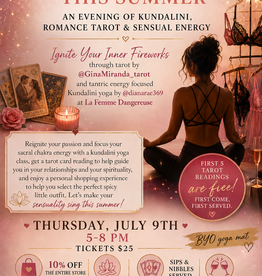 Tarot and Yoga Summer Sparkler event - 7/9/26