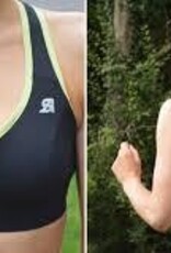 Shock Absorber Sports Bra - active zipped plunge - Shock Absorber