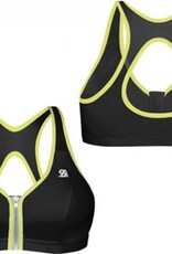 Shock Absorber Sports Bra - active zipped plunge - Shock Absorber