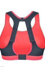 Shock Absorber Ultimate Run Sports Bra - Black/Silver - Shock Absorber