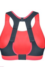 Shock Absorber Ultimate Run Sports Bra - Black/Silver - Shock Absorber