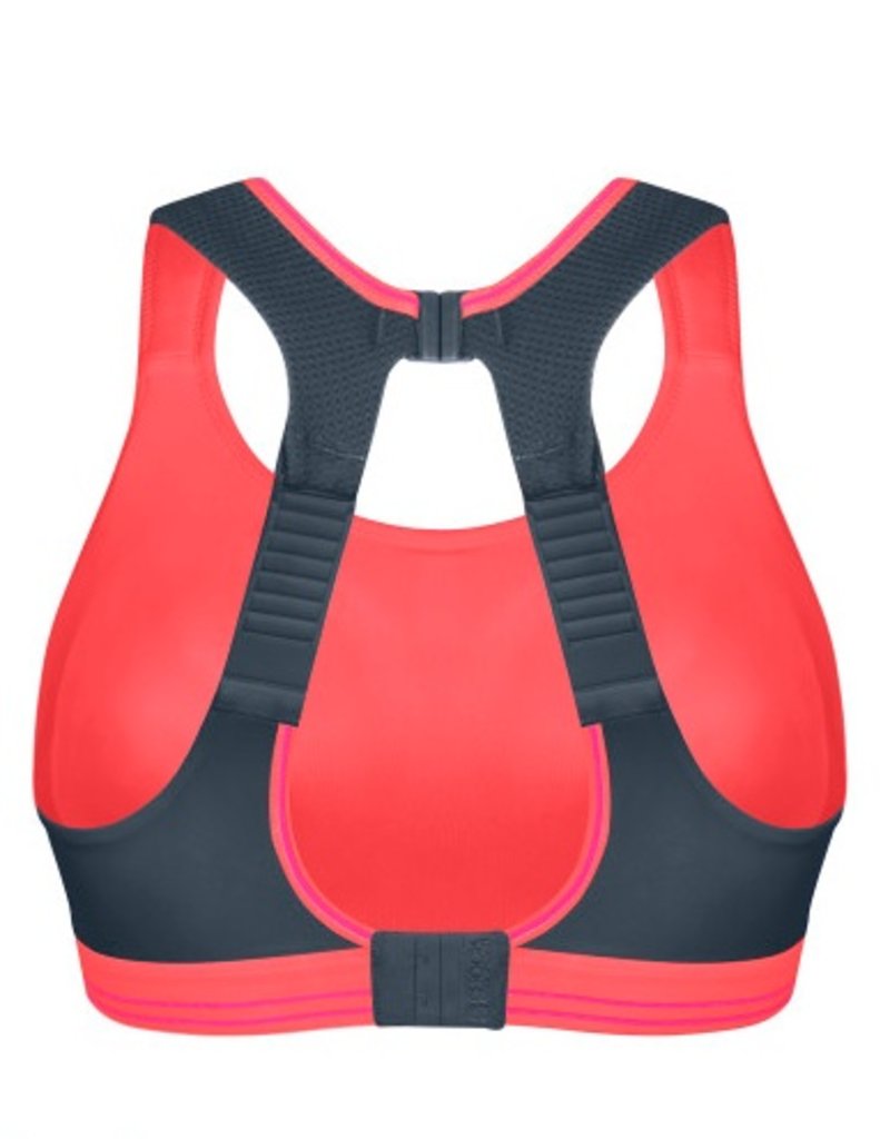 Shock Absorber Ultimate Run Sports Bra - Black/Silver - Shock