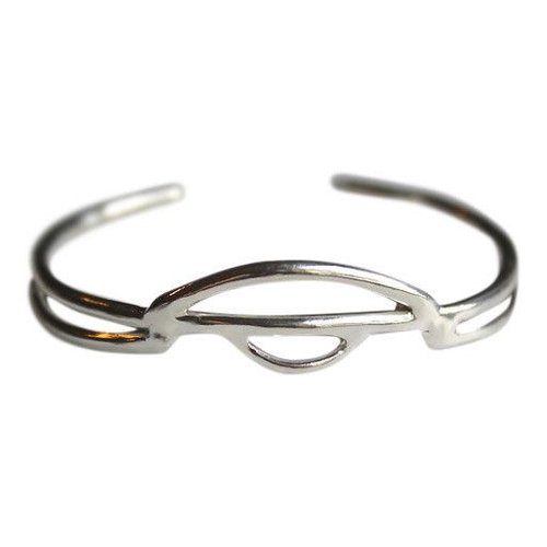 Elisha Marie Dawning Carved Bracelet in Sterling Silver Elisha Marie Dawning Carved Bracelet in Sterling Silver