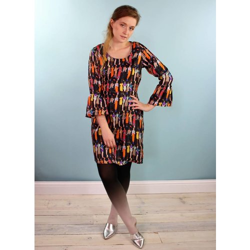 One Imaginary Girl Millie Dress - Illustration One Imaginary Girl Millie Dress - Illustration