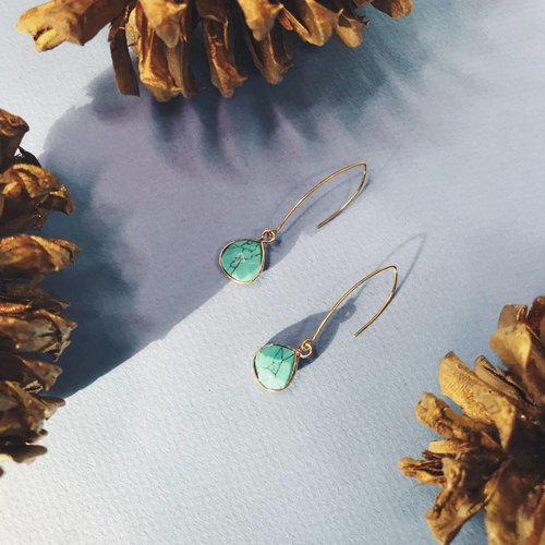 Nicole Weldon Howlite Earrings Nicole Weldon Howlite Earrings