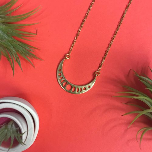 Nicole Weldon Crescent Phase Necklace Nicole Weldon Crescent Phase Necklace