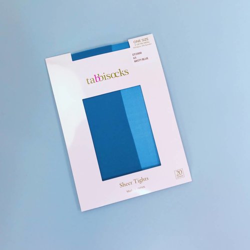 Tabbisocks Zokki Sheer Tights - Mist Blue Tabbisocks Zokki Sheer Tights - Mist Blue