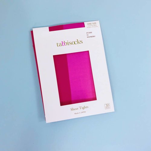 Tabbisocks Zokki Sheer Tights - Raspberry Tabbisocks Zokki Sheer Tights - Raspberry
