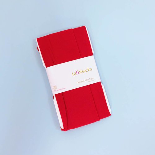 Tabbisocks KiKi Opaque Tights - Red Tabbisocks KiKi Opaque Tights - Red