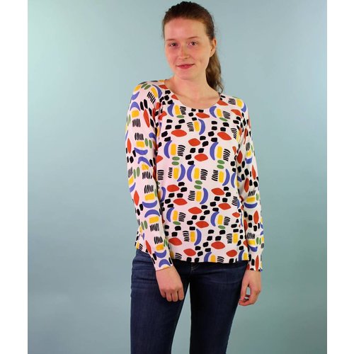 PepaLoves Leno L/S Sweater - Watercolor PepaLoves Leno L/S Sweater - Watercolor
