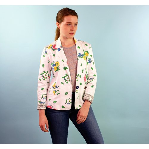 Sarah Bibb Patricia Blazer - Vin Floral Sarah Bibb Patricia Blazer - Vin Floral