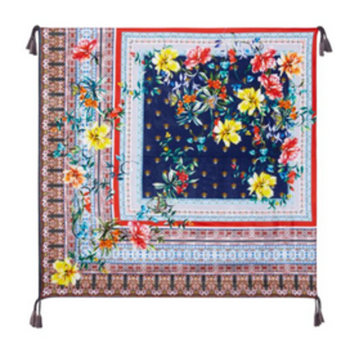 Johnny Was Silk Tassel Scarf - Bern Johnny Was Silk Tassel Scarf - Bern