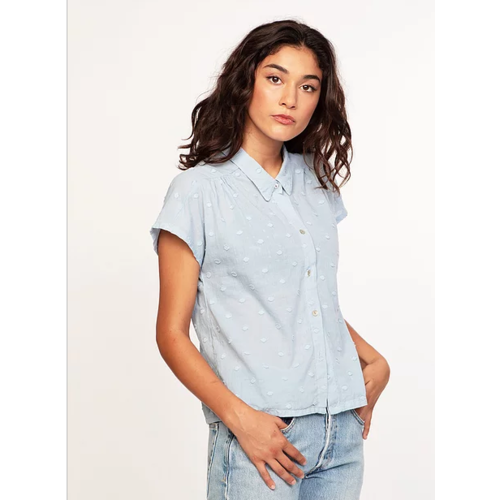 Cameo Carol Blouse - Sky Cameo Carol Blouse - Sky