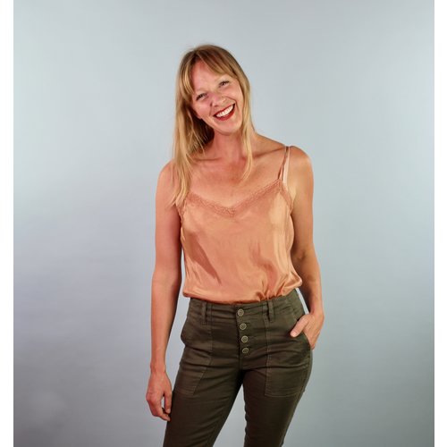 Johnny Was Silk Lace Trimmed Camisole - Sienna Johnny Was Silk Lace Trimmed Camisole - Sienna