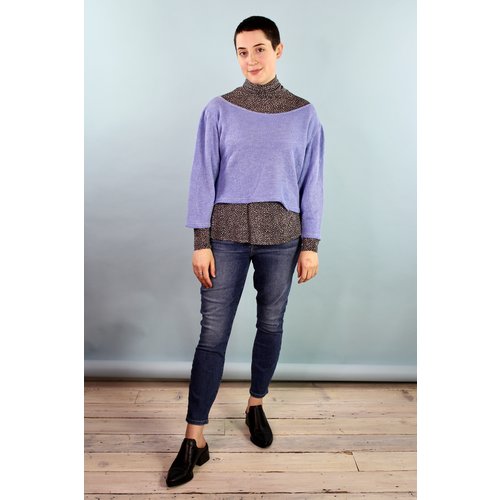 Sarah Bibb Alexis Sweater - Skyzone Sarah Bibb Alexis Sweater - Skyzone