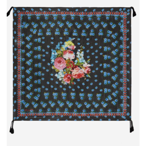 Johnny Was Silk Tassel Scarf - Oneal Johnny Was Silk Tassel Scarf - Oneal