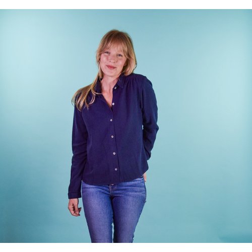 Cameo Cando Flannel - Navy Cameo Cando Flannel - Navy