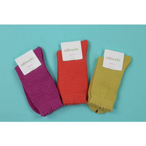 Tabbisocks Cashmere Crew Sox - Multiple Colors Tabbisocks Cashmere Crew Sox - Multiple Colors