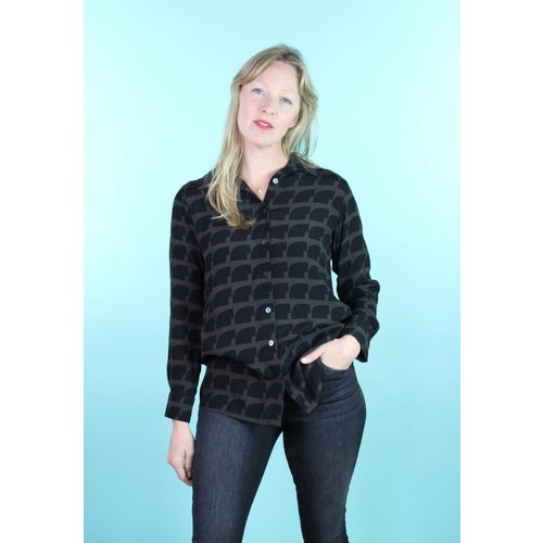 Bel Kazan Bris Blouse - Pebble Bel Kazan Bris Blouse - Pebble