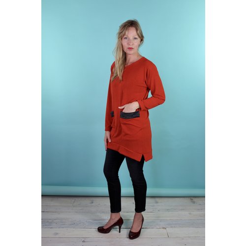 Sarah Bibb Connie Tunic - Spicy Sarah Bibb Connie Tunic - Spicy
