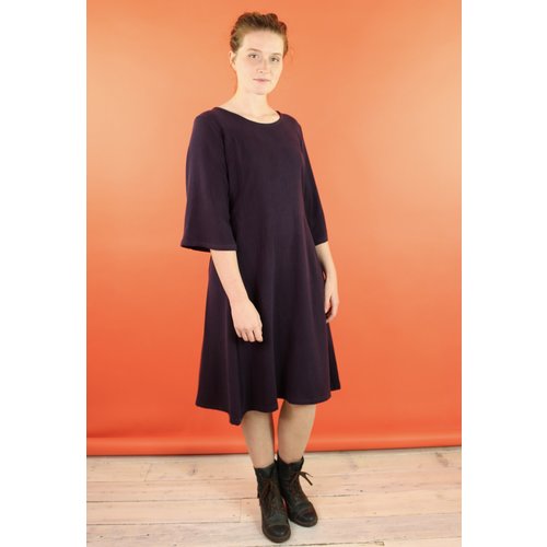 Sarah Bibb Mariah Dress - Aubergine Sarah Bibb Mariah Dress - Aubergine