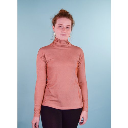 Sarah Bibb Tasha Turtleneck - Sienna Stripe Sarah Bibb Tasha Turtleneck - Sienna Stripe