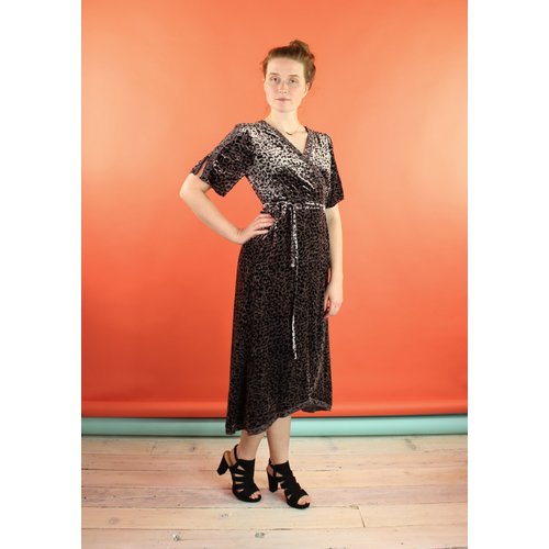 Johnny Was Leona Wrap Dress - Leopard Johnny Was Leona Wrap Dress - Leopard