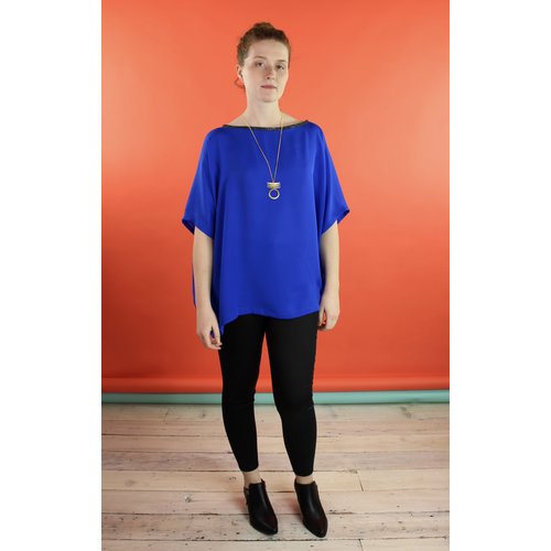 Sarah Bibb Sally Tunic- Cobalt Sarah Bibb Sally Tunic- Cobalt