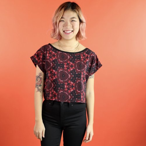 Sarah Bibb Rita Top - Holidaze/Celestial Sarah Bibb Rita Top - Holidaze/Celestial
