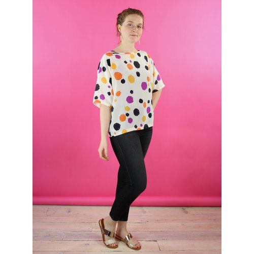 Sarah Bibb Sarah Top - Stipple Sarah Bibb Sarah Top - Stipple