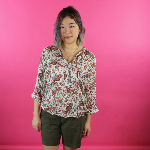 dra Huntley Blouse - Paisley dra Huntley Blouse - Paisley