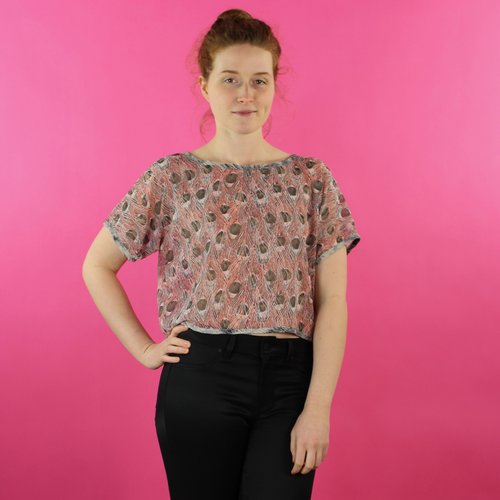 Sarah Bibb Bella Top - Peacock Sarah Bibb Bella Top - Peacock