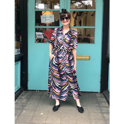 Frnch Celi Dress - Zebi Frnch Celi Dress - Zebi