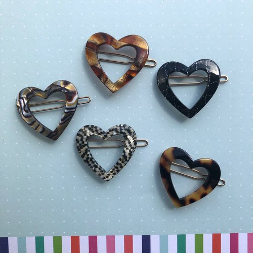 Sorca Barrette Sets - Assorted Hearts Sorca Barrette Sets - Assorted Hearts