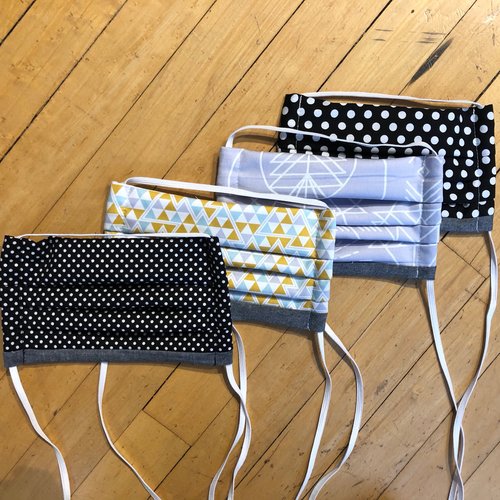 Sarah Bibb Mask Set of 5 Assorted Summer Prints Sarah Bibb Mask Set of 5 Assorted Summer Prints