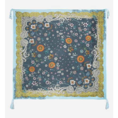 Johnny Was Silk Tassel Scarf - Botar Johnny Was Silk Tassel Scarf - Botar