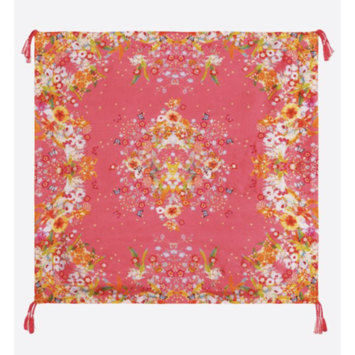 Johnny Was Silk Tassel Scarf - Meilia Johnny Was Silk Tassel Scarf - Meilia
