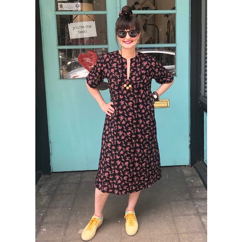 Sarah Bibb Nina Midi Dress - Savanna Sarah Bibb Nina Midi Dress - Savanna