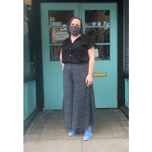 Sarah Bibb Trista Wide Leg - Pebble Sarah Bibb Trista Wide Leg - Pebble
