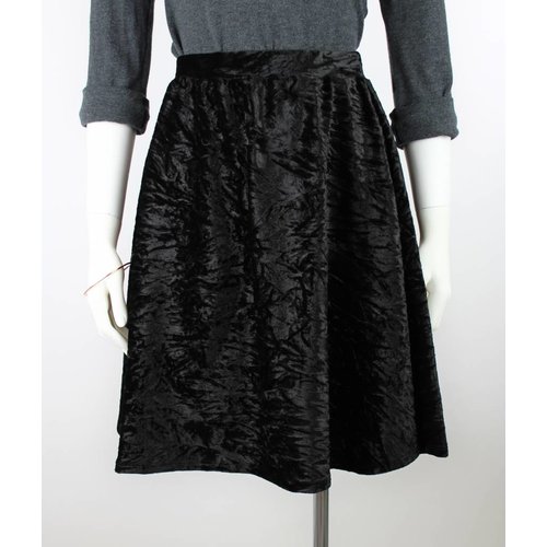 Sarah Bibb Syd Skirt - Black Velvet Sarah Bibb Syd Skirt - Black Velvet