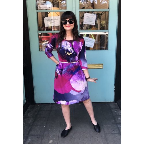 Sarah Bibb Jamie 3/4 Sleeve - Violette Sarah Bibb Jamie 3/4 Sleeve - Violette