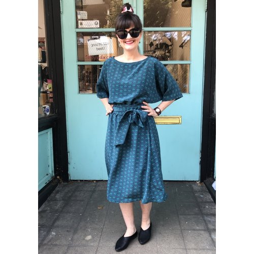 Sarah Bibb Fiona Dress - Jade Deco Sarah Bibb Fiona Dress - Jade Deco