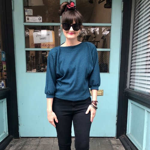 Sarah Bibb Beth Top - Esmer Sarah Bibb Beth Top - Esmer