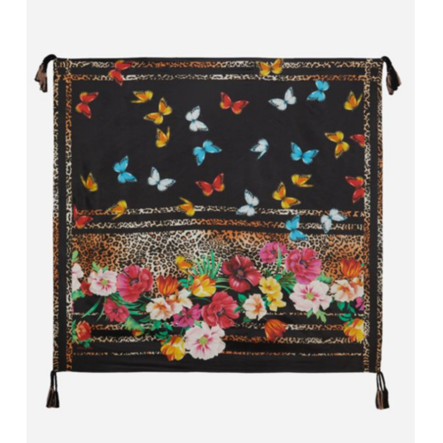Johnny Was Silk Tassel Scarf - Sanda Johnny Was Silk Tassel Scarf - Sanda