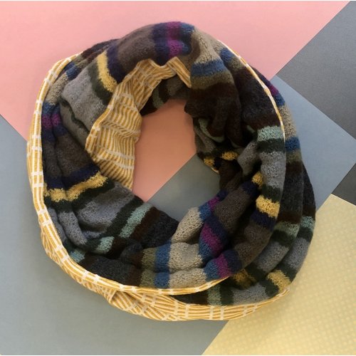 Sarah Bibb Double Loop Infinity Scarf -Decode/Buster Sarah Bibb Double Loop Infinity Scarf -Decode/Buster