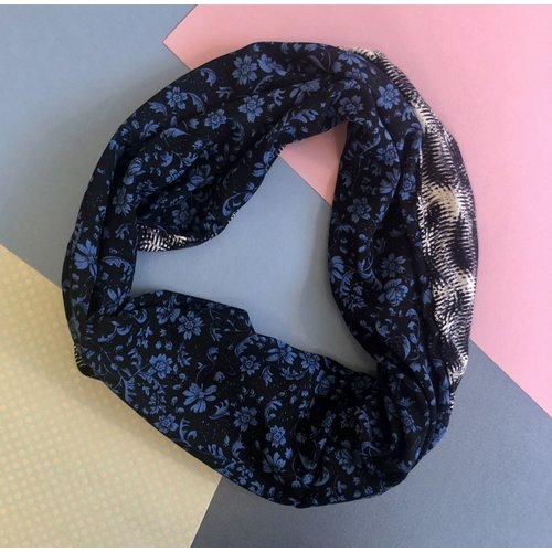 Sarah Bibb Single Loop Infinity Scarf -Assembly/Nightshade Sarah Bibb Single Loop Infinity Scarf -Assembly/Nightshade