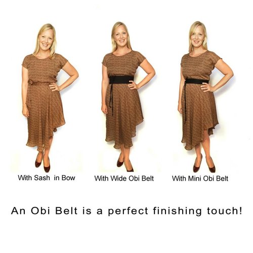 Sarah Bibb Obi Belt - Black Sarah Bibb Obi Belt - Black