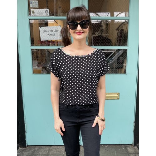 Sarah Bibb Rita Top - Bounty/Classic Dot Sarah Bibb Rita Top - Bounty/Classic Dot
